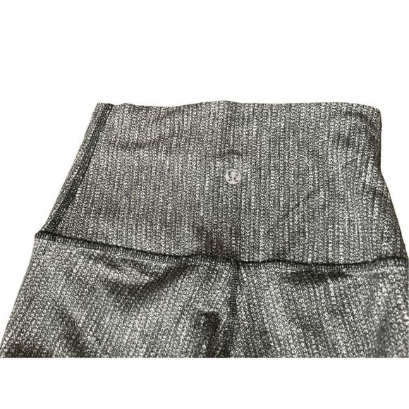 Lululemon Wunder Under  Pant (Roll Down) Coco Pique Fuel Green Size 2 - Picture 8 of 9